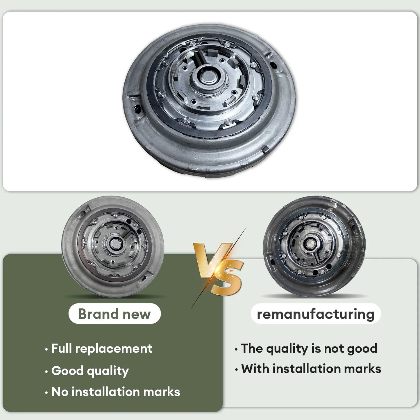 NEW MPS6 6DCT450 Transmission Shock Absorber Plate Gearbox Disc Damping Plate TRANSPEED For Ford Focus Volvo Dodge Chrysler