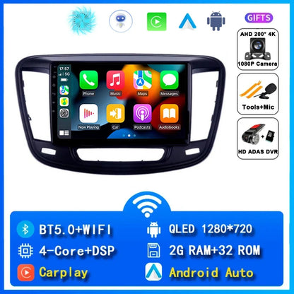For Chrysler 200 200C 2015 - 2019 Android 14 Radio Video Player Car Autoradio Multimedia Screen Stereo Carplay Navigation