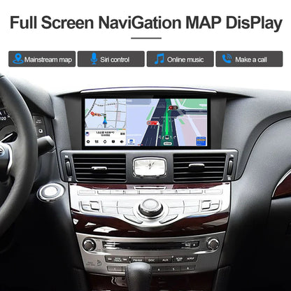 10.25inch Car Radio For Infiniti Q70 Q70L M25 M35 M37 2013-2019 Multimedia Player Wireless Carplay GPS Touch Head Unit Screen