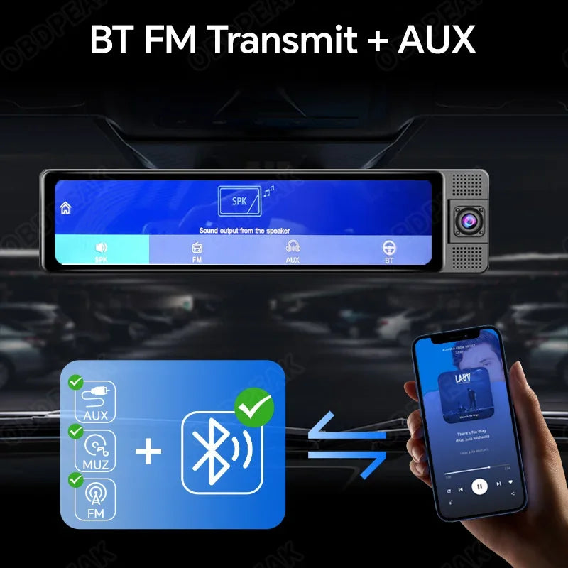 K1 11.26 inch IPS Touch Screen Wireless Carplay Android Auto  Radio Multimedia Video   GPS Navigation 5G WiFi BT+FM AUX