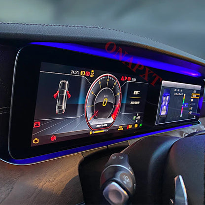 Ambient Light 64 colors LED Atmosphere Lamp illuminated Instrument Panel Dashboard For Mercedes-Benz E-Class W213 2021