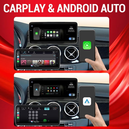 For Mercedes Benz C-Class W205 S205 2018-2020 12.3inch Car Radio Android 14 Wireless Carplay Snapdragon 680 SM6225 Touch Screen