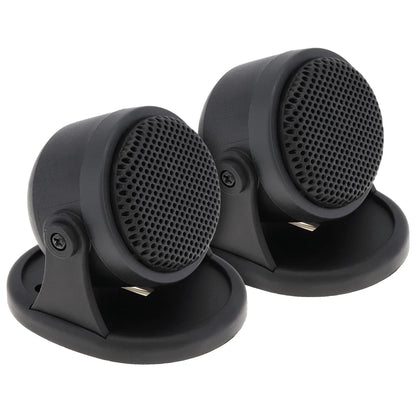 2pcs 20W Mini Dome Tweeter Speakers Auto Dashboard Loudspeaker Door Music Audio Player for Car Motorcycle Audio System