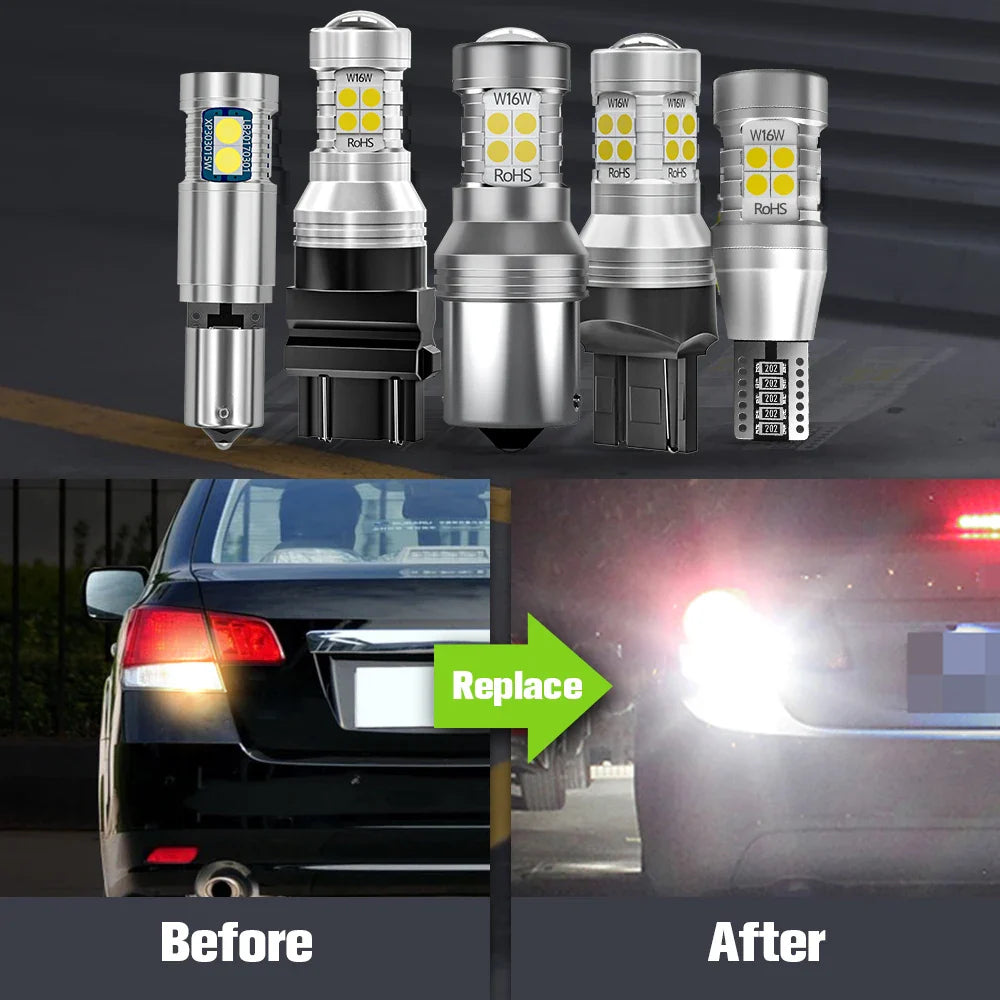 2x LED Reverse Light Accessories Backup Lamp For GMC Yukon 2011-2017 2012 2013 2014 2015 2016