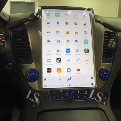 14.5 Inch Vertical 2K Screen For GMC Yukon / Chevroler Tahoe Suburban2014-2020 Car Android 13 Radio Head unit Multimedia Carplay