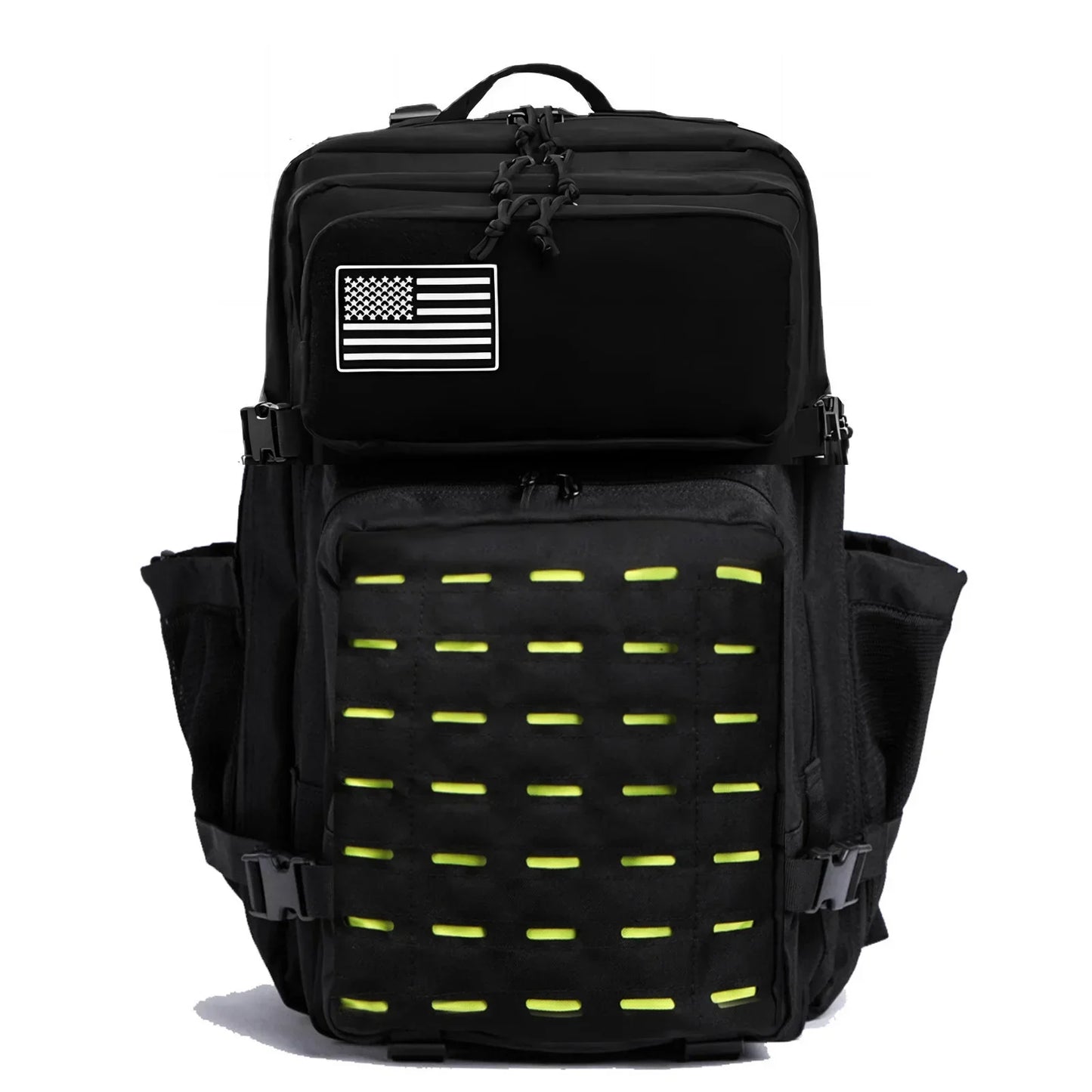 25L/50L Tactical Backpack Bag Hunting MOLLE Backpack GYM For Men EDC Outdoor Hiking Rucksack Witch 2 Bottle Holders