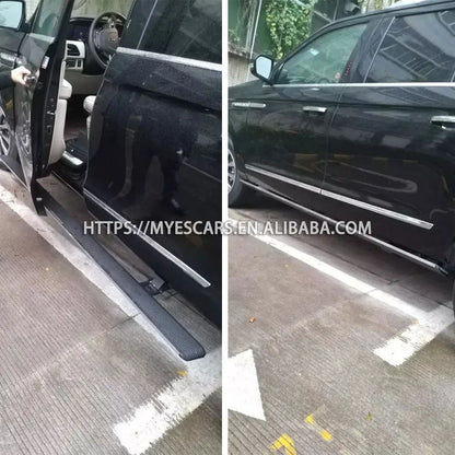 NEW Wholesale 4x4 Vehicle Exterior Accessories Led Light Power Step Electric Side Step Running Board For LINCOLN NAVIGATOR 2015+