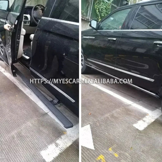 NEW Wholesale 4x4 Vehicle Exterior Accessories Led Light Power Step Electric Side Step Running Board For LINCOLN NAVIGATOR 2015+