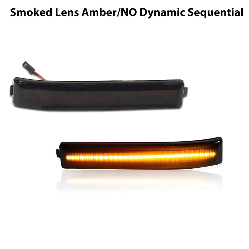 LED Dynamic Side Mirror Turn Signal Lights For Ford F150 F-150 2009-2014 SVT Raptor 2010-2014 Sequential Lamp Blinker Indicator
