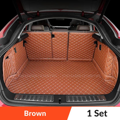 For Infiniti QX50 2018-2024 23 22 21 20 19 Auto Full Coverage Trunk Mat Car Protective Pad Cargo Liner Interior Accessories