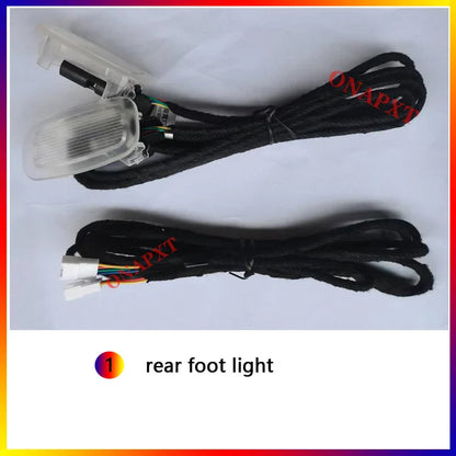 LED For Benz C/GLC Coupe W205 X253 C43 C63 C200 C180 Car Decorative Lamp MB Nozzle Air Vent 3D Tweeter Speaker Ambient Light