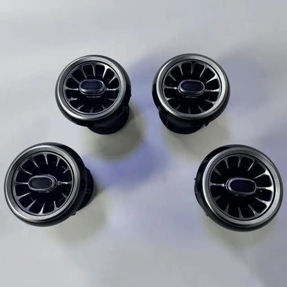 LED Turbo Vent for Audi A3 2013-2020 Turbo Vent Ambient Light app controls to adjust the color
