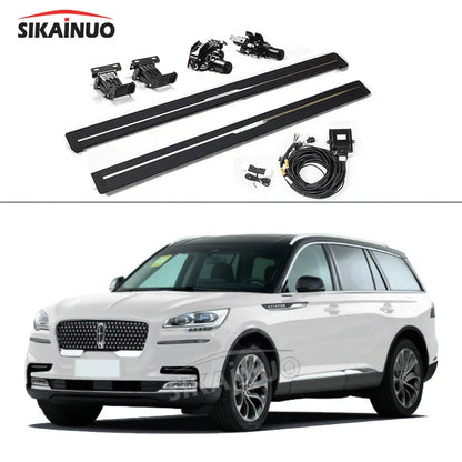 Electric Retractable Side Steps Automatic Power Running Boards Footrest Powersteps Deployable Thresholds For Lincoln Aviator