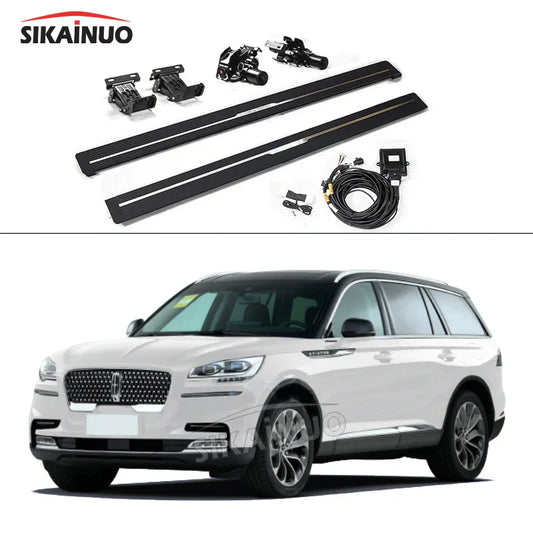Electric Retractable Side Steps Automatic Power Running Boards Footrest Powersteps Deployable Thresholds For Lincoln Aviator