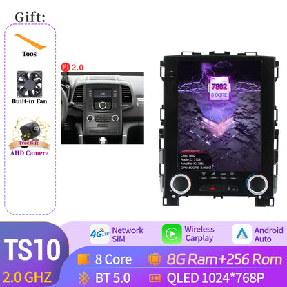 9.7″Android 14 For Renault Koleos Megane 4 Samsung SM6 Talisman 2017-2019 Wireless Apple BT Carplay Car Radio Multimedia