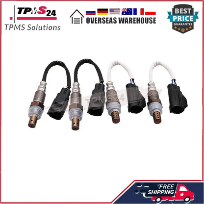 For Land Rover LR3 Land Rover Range Rover Sport 4Pcs Upstream&Downsream Oxygen Sensor O2 Sensor Lambda Sensor 234-9075 234-4264