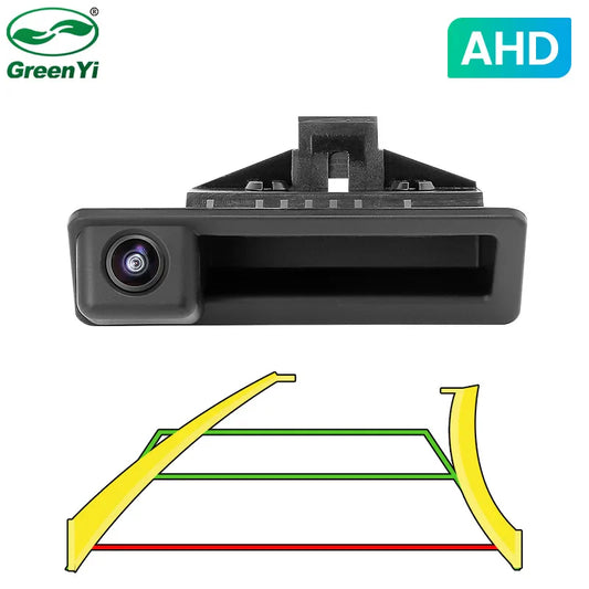 Dynamic Trajectory Trunk Handle Rear View Camera For BMW X1/3/5 E39 E53 E82 E88 E84 E90 E91 E92 E93 E60 E61 E70 F10 F30 F11 F25