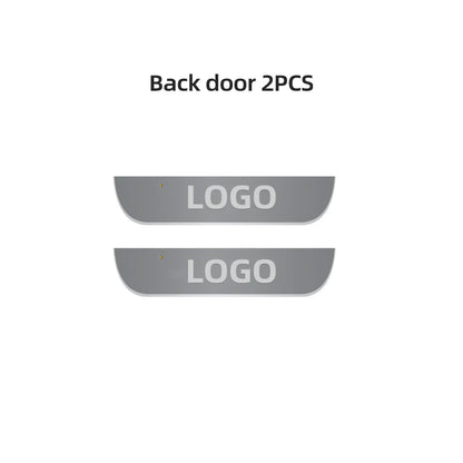 Car Acrylic LED Welcome Pedal Plate Door Sill Pathway Light For Opel OPC Line Astra J H Insignia Corsa D B E Mokka Vectra Zafira