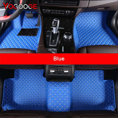 YOGOOGE Custom Car Floor Mats For Infiniti G G25 G35 G37 Auto Carpets Foot Coche Accessorie