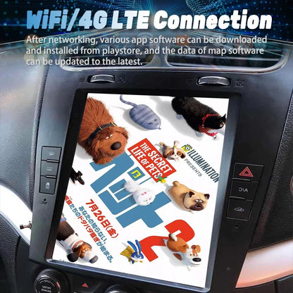 Car Radio For Dodge Journey Fiat Freemont 2012-2020 Android Screen Carplay Audio Multimedia Player Stereo Navigation Head Unit