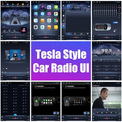 9.7 Inch Tesla Style 2 Din Android Car Radio For Infiniti FX35 2002-2006 Stereo Car Multimedia Video Player DVD GPS Navigation