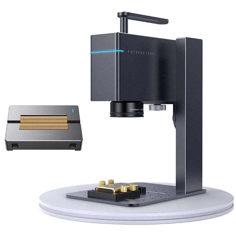 Laserpecker Laser Engraver Machine for Metal Plastic Portable Handheld Laser Engraving With 10KW Bluetooth 5.0 4k LP3