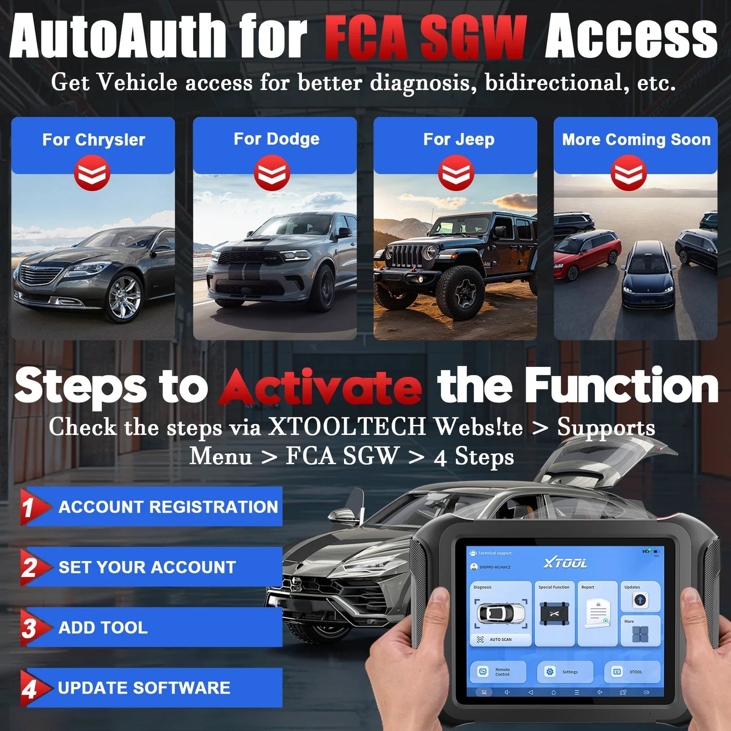 2025 XTOOL D9S Pro Car Diagnostic Tools ECU Coding Programming Bi-Directional Key Programmer Topology Map CAN FD DoIP 42 Resets