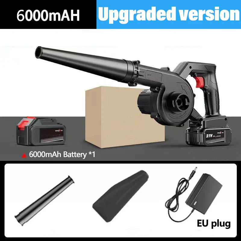 21V 2-In-1 Blower& Suction Air Blower Electric Leaf Blower Brushed Dust Sweeper For Home Garden Pet Hair For Makita 18V Battery power tools