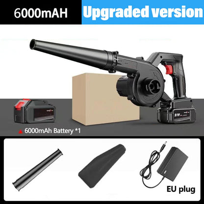 21V 2-In-1 Blower& Suction Air Blower Electric Leaf Blower Brushed Dust Sweeper For Home Garden Pet Hair For Makita 18V Battery power tools
