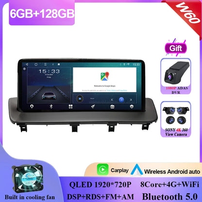 10.25 Inch Android 14 For MAZDA CX-9 CX 9 CX9 2016-2021 Car Radio Multimedia Player GPS Navigation Carplay Android Auto 2din DVD