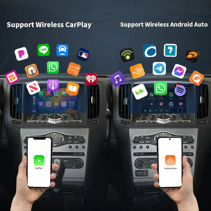 Wireless CarPlay Android Auto for Infiniti G37X/G37 Coupe/G37 sedan sport Mirror CarPlay Upgrade Retrofit Multimedia Navigation