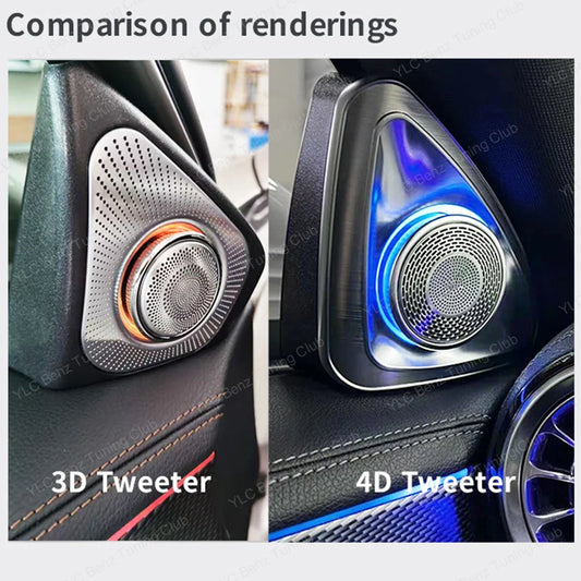 Ambient Light For Mercedes-Benz W177 W118 64 Colors LED Illuminated Atmosphere Star Panel Ambient Light Advanced Air Outlet