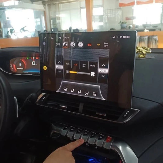 Android 14 Carplay Auto Car Radio For Peugeot 5008 4008 3008 2017 2018 2019 2020 Multimedia Video Player Navigation GPS Stereo
