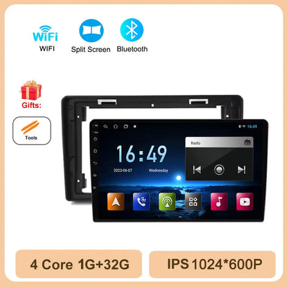 Car radio Android Auto Wireless Carplay For Citroen C2 C3 2001 2002 2003 - 2010 Multimedia Player GPS Navigation 4G Touch Screen