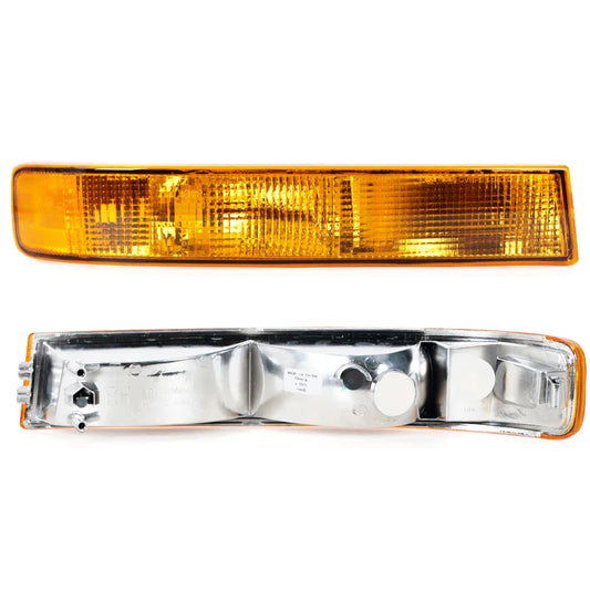 2PCS Front Bumper Light Fog Light Turn Signal Light Car Accessories For GMC Savana Van 1500 2500 2003-2019 GM2520188 GM2521188