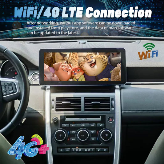 12.3 Inch Android 13 For Land Rover Discovery Sport L550 2015-2019 Multimedia Player GPS Navigation Auto Radio Stereo Head Unit