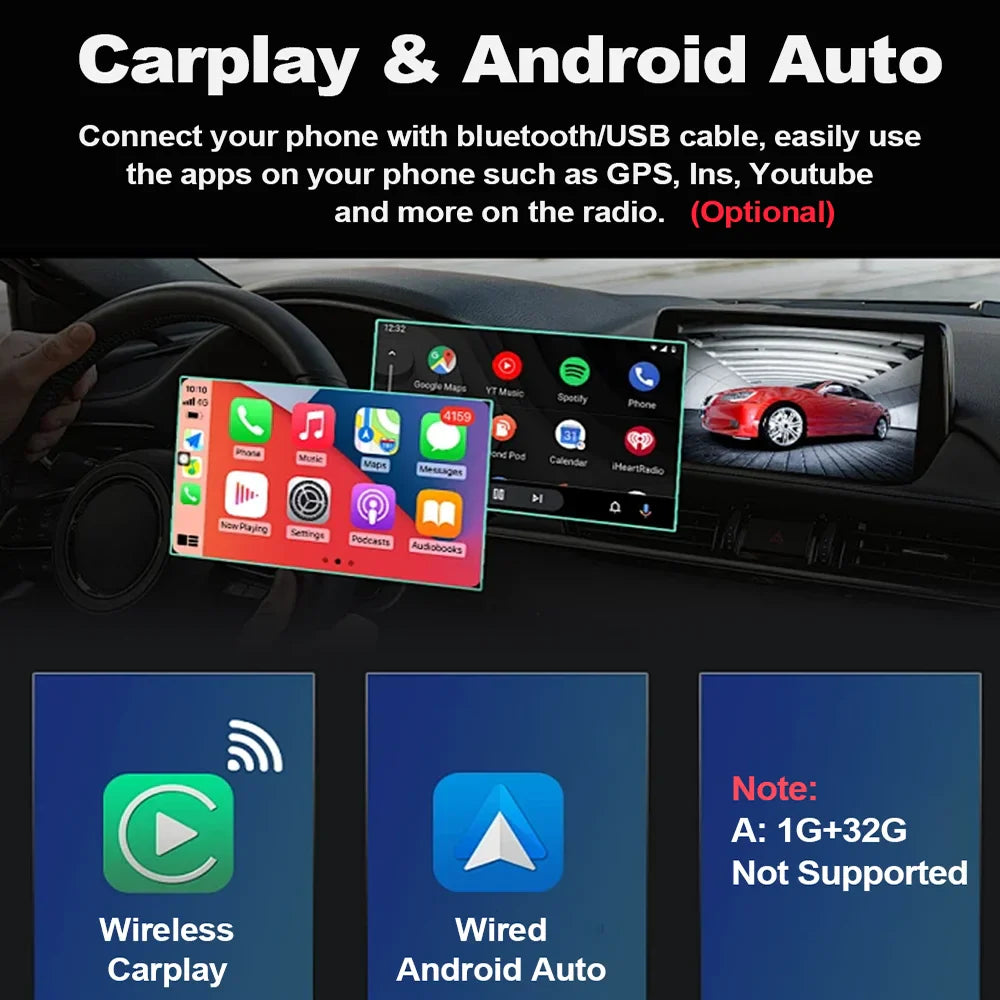 9 inch for KIA Sportage 4 QL 2016 2017 2018 Android Auto Navigation GPS Split Screen Wireless Carplay DSP Stereo Bluetooth WiFi