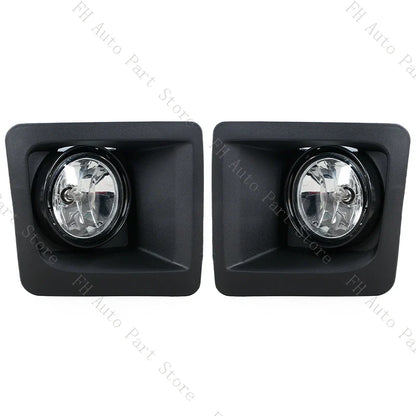 2PCS Foglamp Foglight For GMC Sierra 1500 2014 2015 Front Bumper Fog Light Lamp