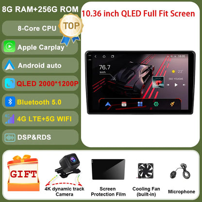 Android 14 For GMC Chevrolet Avalanche Silverado Tahoe Equinox Impala Traverse Express Traverse Car Radio Multimedia Carplay GPS
