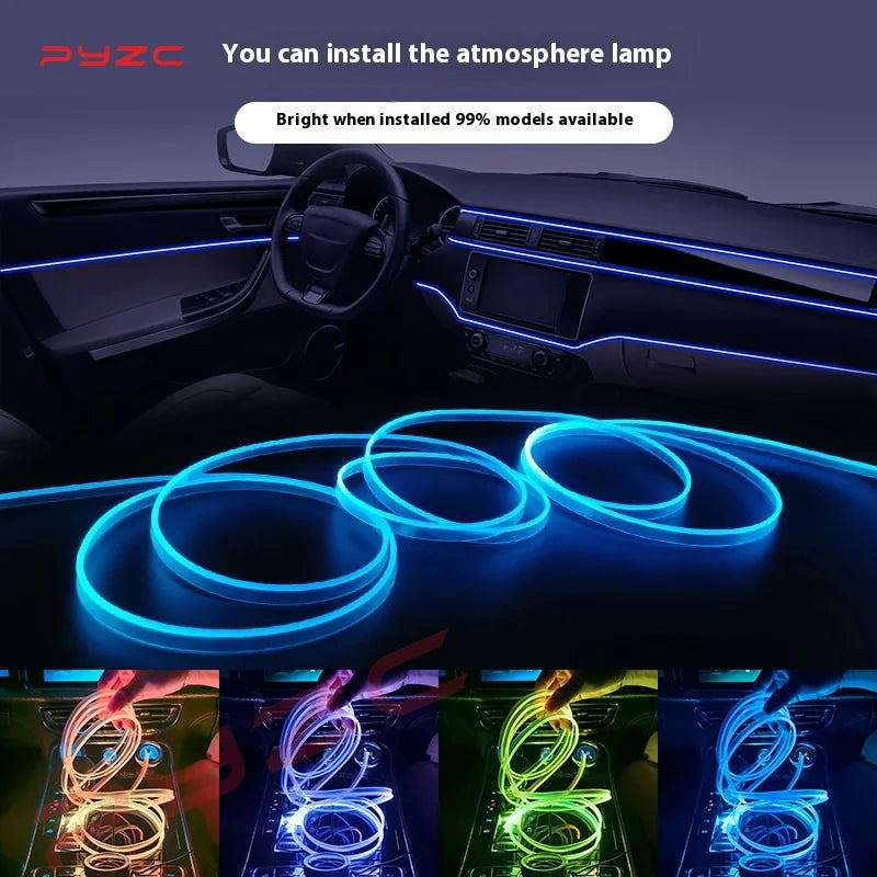 For BMW 1 Series F40/F52 Car Interior Acrylic LED Environmental Lighting Strip 64Color APP to Improve Driving Feel