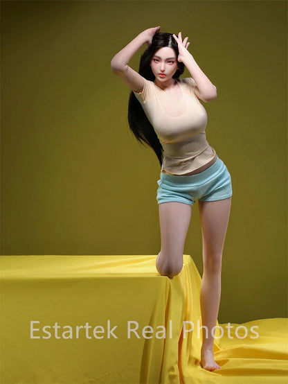 70cm Estartek 1/3 One-piece Seamless Silicone Doll XiaoMan Yun Joo Full Set Collection Action Figure