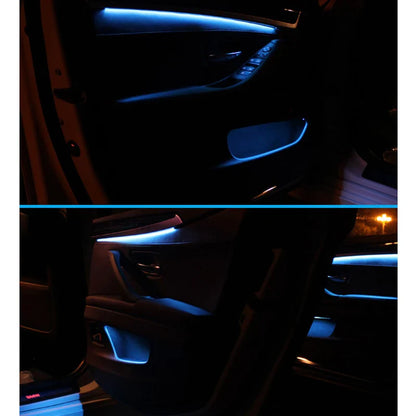 LED Ambient Lights For BMW F10/F18 5 Series 2010-2017 Interior Door Panel Decorative Trims Lamp Atmosphere Light Upgrade Kit