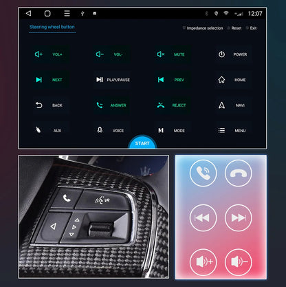 Android 14 Car Radio 1 Din Multimedia Player For VW Nissan Hyundai Kia Toyota Ford Honda Android Auto Carplay GPS FM DAB RDS