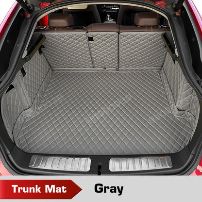 For Volkswagen VW ID.6 CROZZ、ID.7 VIZZION Auto Full Coverage Trunk Mat Car Protective Pad Cargo Liner Interior Accessories