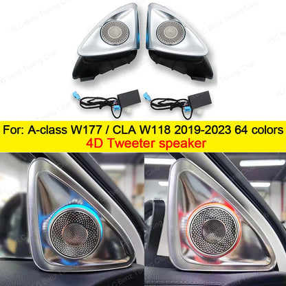 Ambient Light For Mercedes-Benz W177 W118 64 Colors LED Illuminated Atmosphere Star Panel Ambient Light Advanced Air Outlet