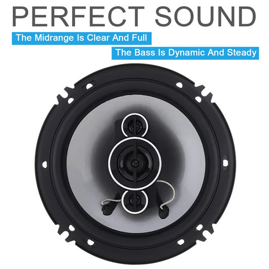 Pair TS-A1696S 6 Inch 650W 12V Auto Car Door HiFi Coaxial Speaker Door Full Range Frequency Audio Music Stereo Speakers