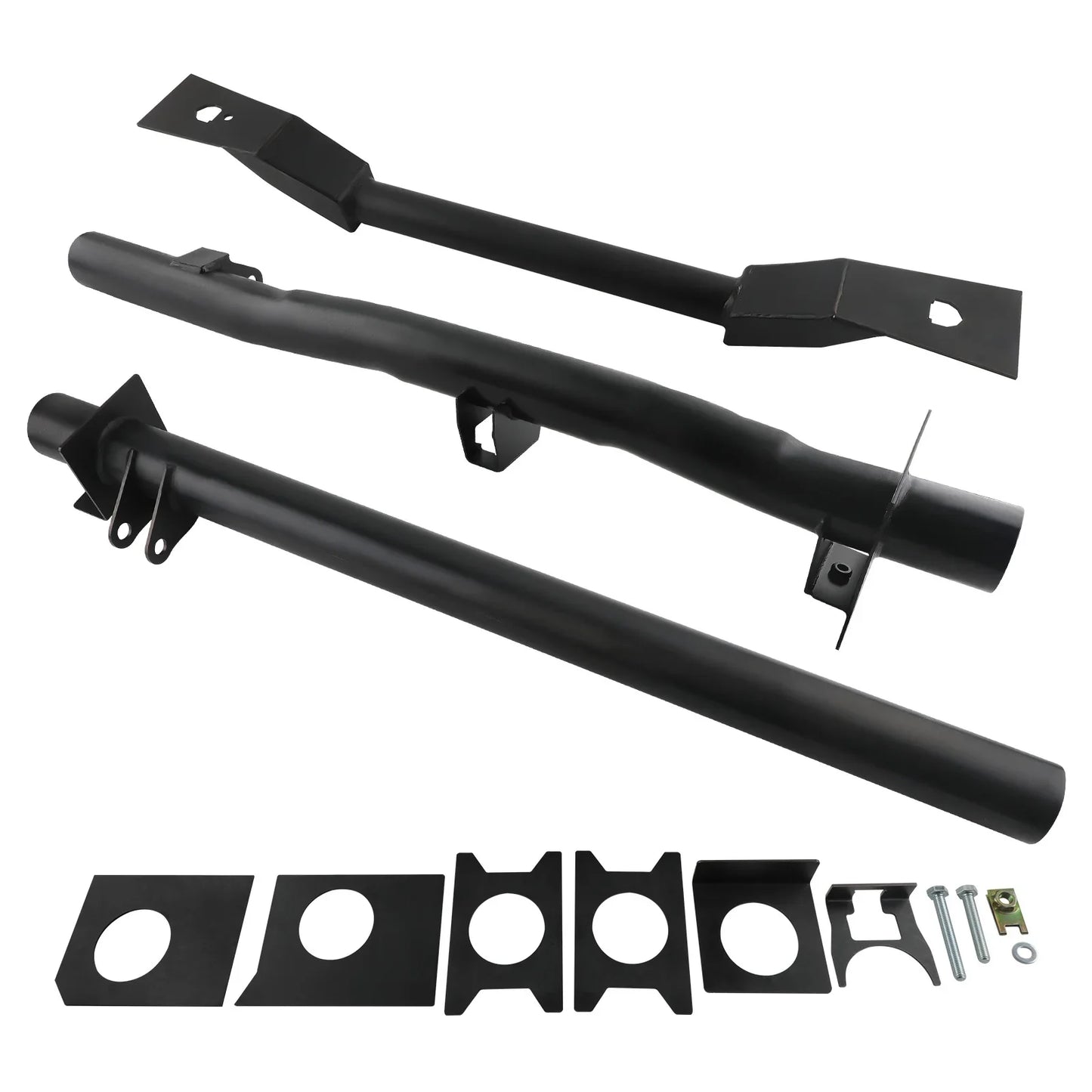 3PCS Front and Rear Fuel Tank Support Crossmember Upper Shock Mount Crossmember for Chevy Silverado 1999 2000 2001-2006