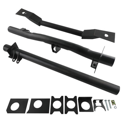 3PCS Front and Rear Fuel Tank Support Crossmember Upper Shock Mount Crossmember for Chevy Silverado 1999 2000 2001-2006