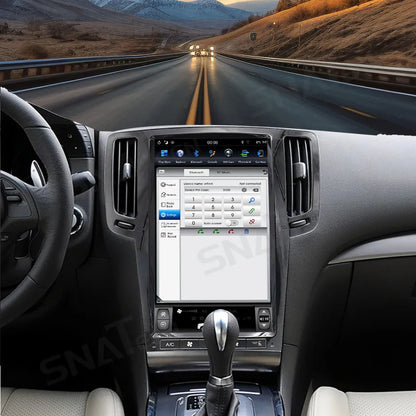 13.6" Android 13 CarPlay Car Radio For Infiniti G25 G35 G37 2010-2013 Touch Screen Multiedia Player GPS Navigation 4G WIFI DSP