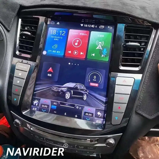 256gb Radio For Infiniti QX60 JX35 2014-2019 Android 14 Touch Screen Car Navi Multimedia Player Wireless Carplay Tape Recorder